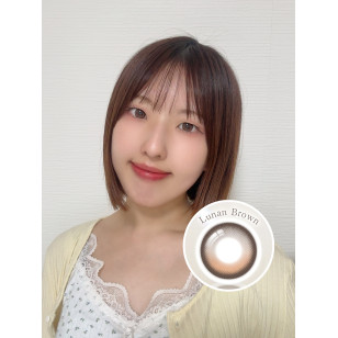 Unrolla 1 Day LUNAN BROWN ワンデーリフレア アンローラ ルナンブラウン